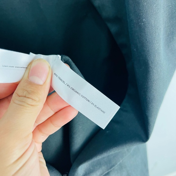 Vetta Charcoal Grey Professional Tencel Mini Dress - Picture 10 of 10